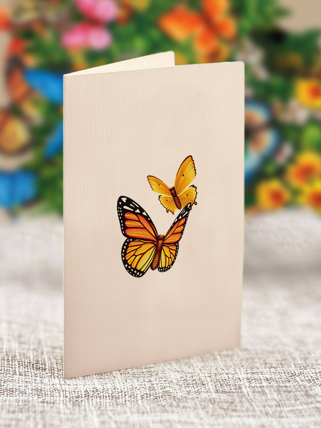 Mini Butterflies & Buttercups (10 Pop-up Greeting Cards)