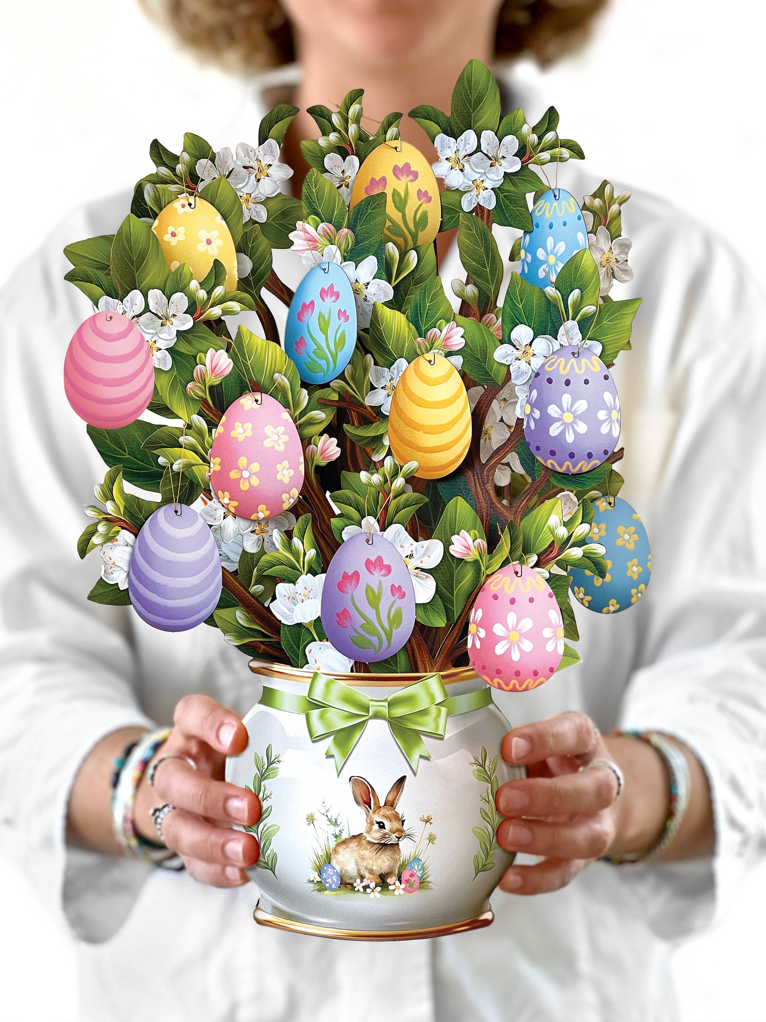 Easter Egg Tree (8 Pop-up Greeting Cards)