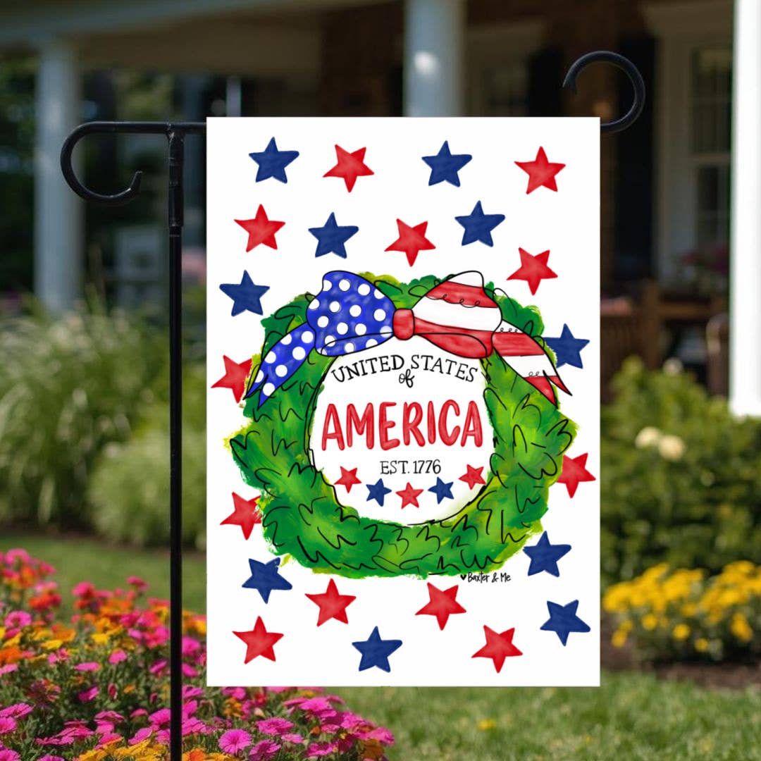 United States of America Garden Flag