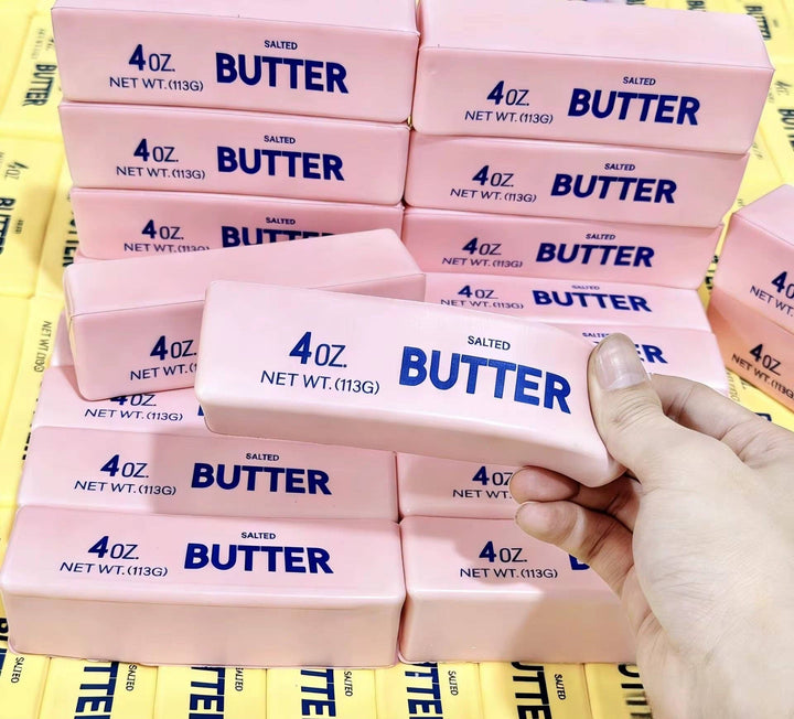 Pink Butter Squishy – Sensory Stress Toy