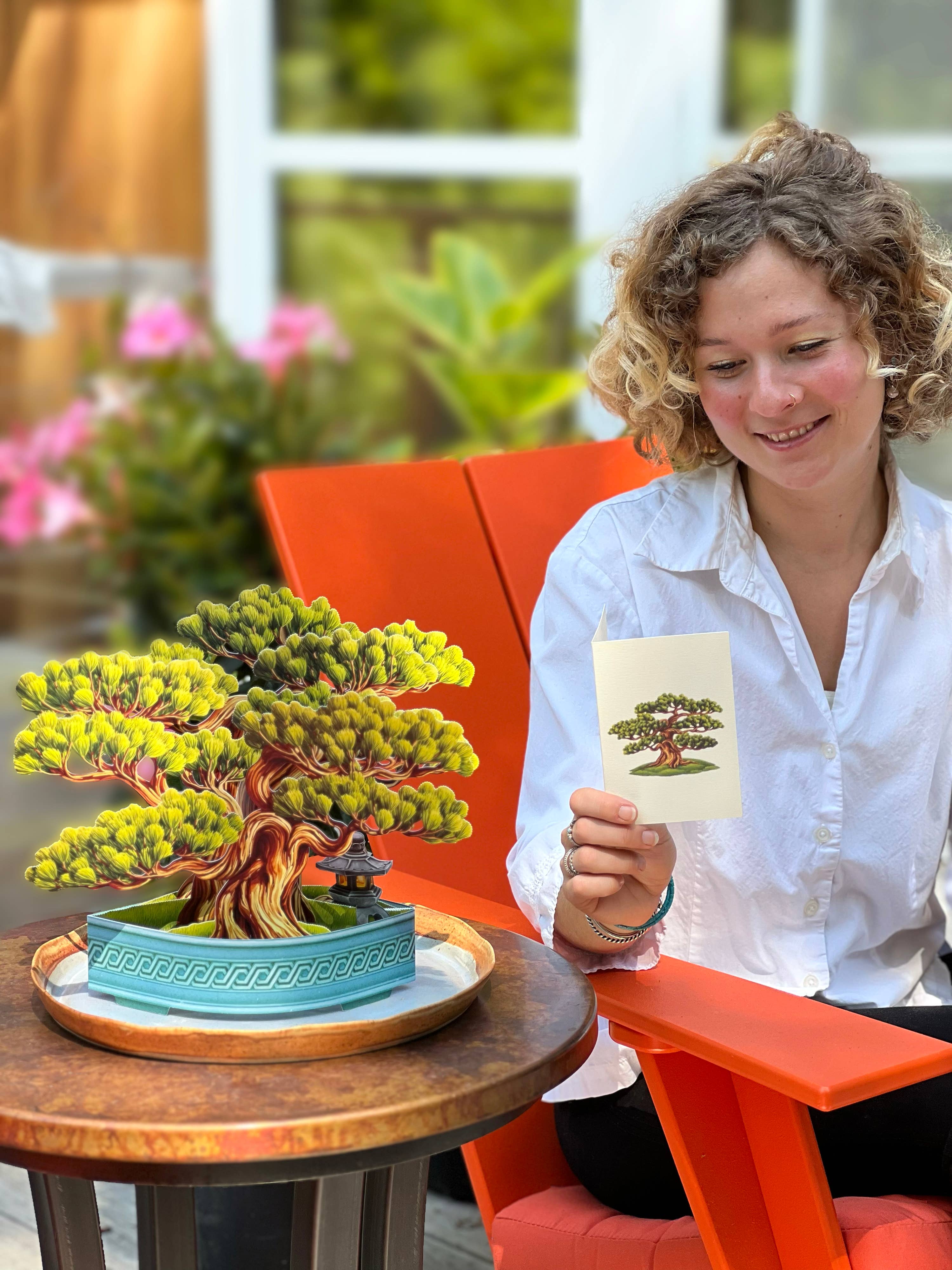 Wisdom Bonsai (8 Pop-up Greeting Cards)