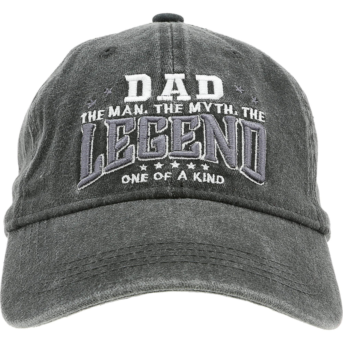 Dad - Dark Gray Washed Cotton Twill Hat