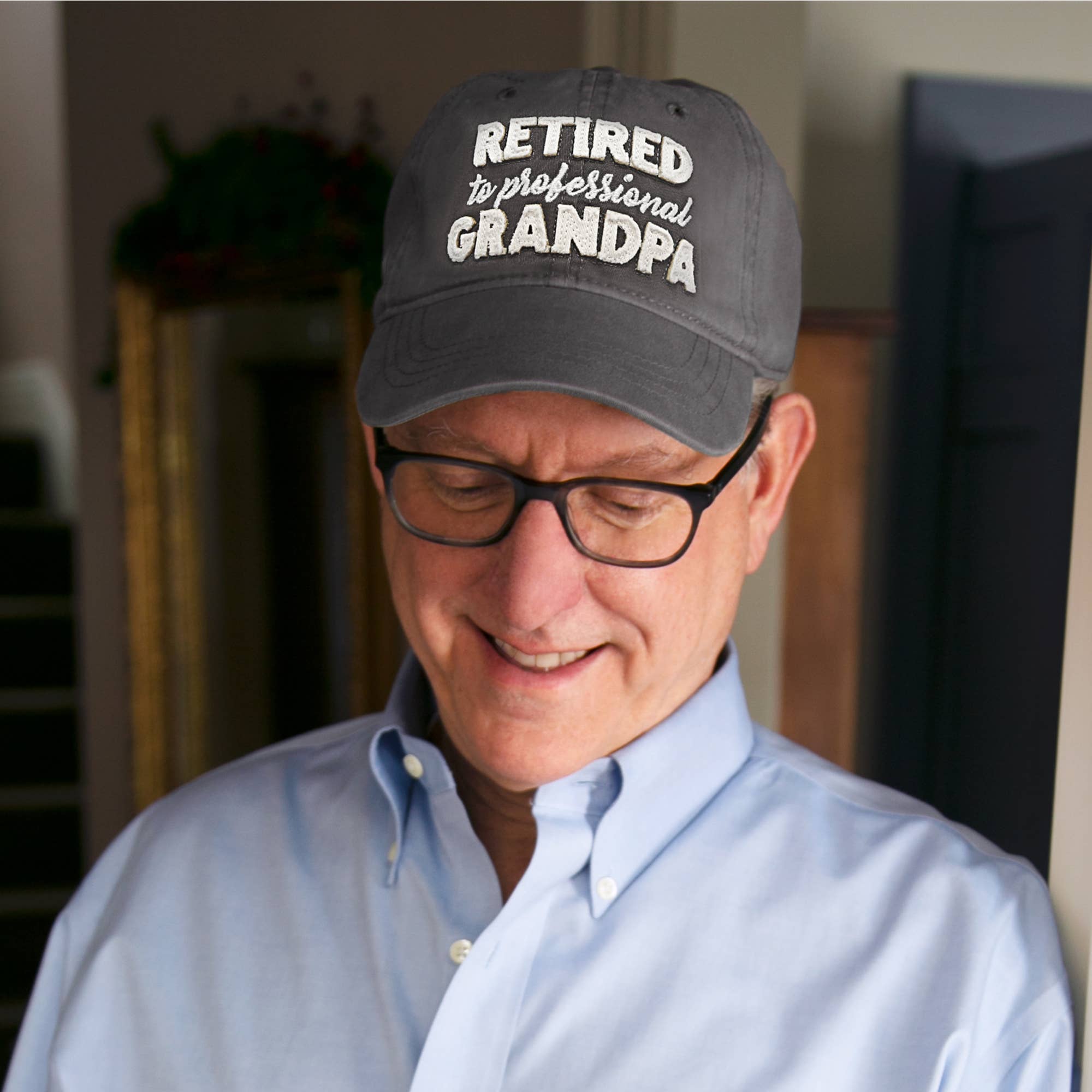 Professional Grandpa - Gray Adjustable Hat