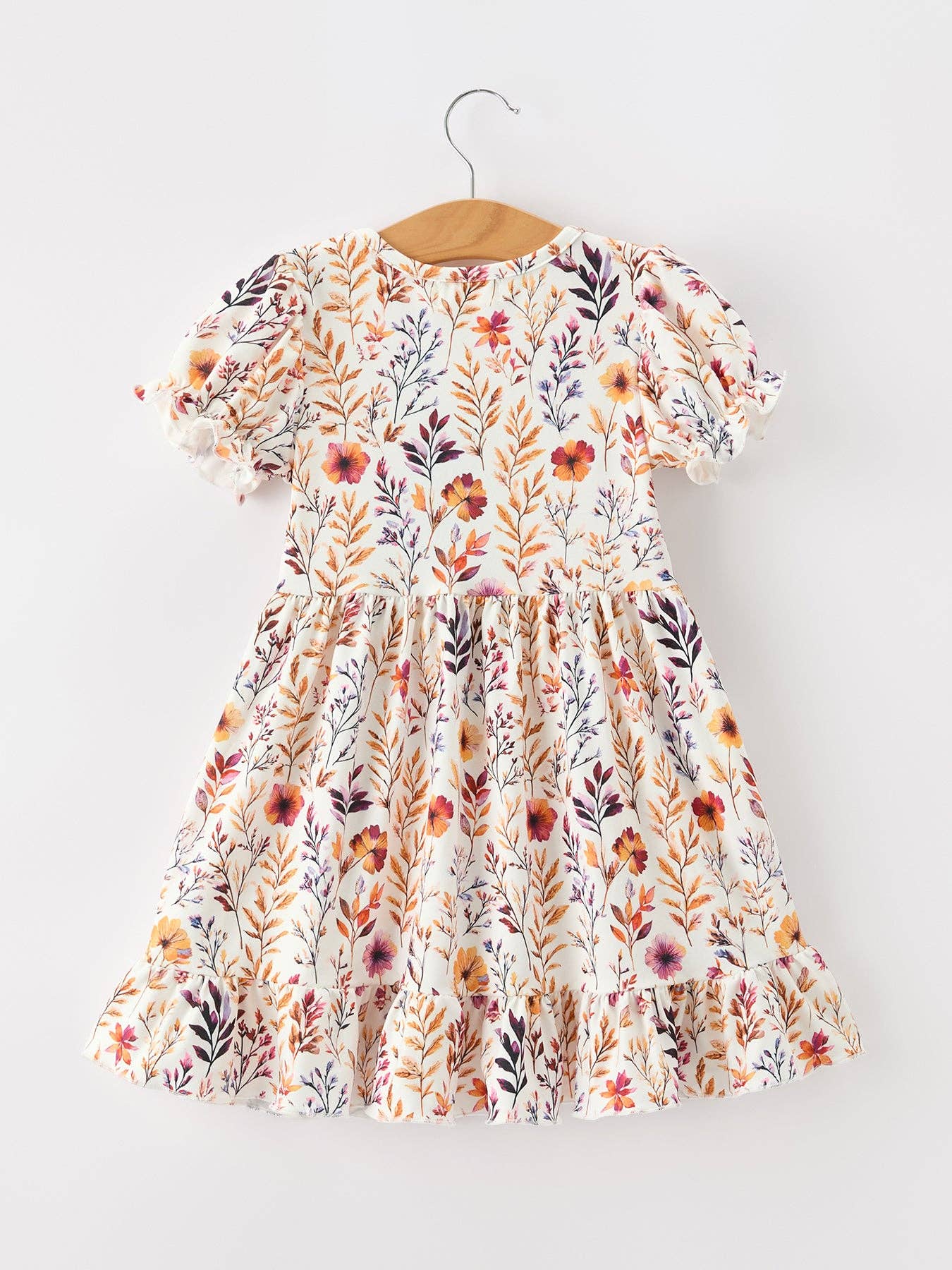 Fall Floral Dress