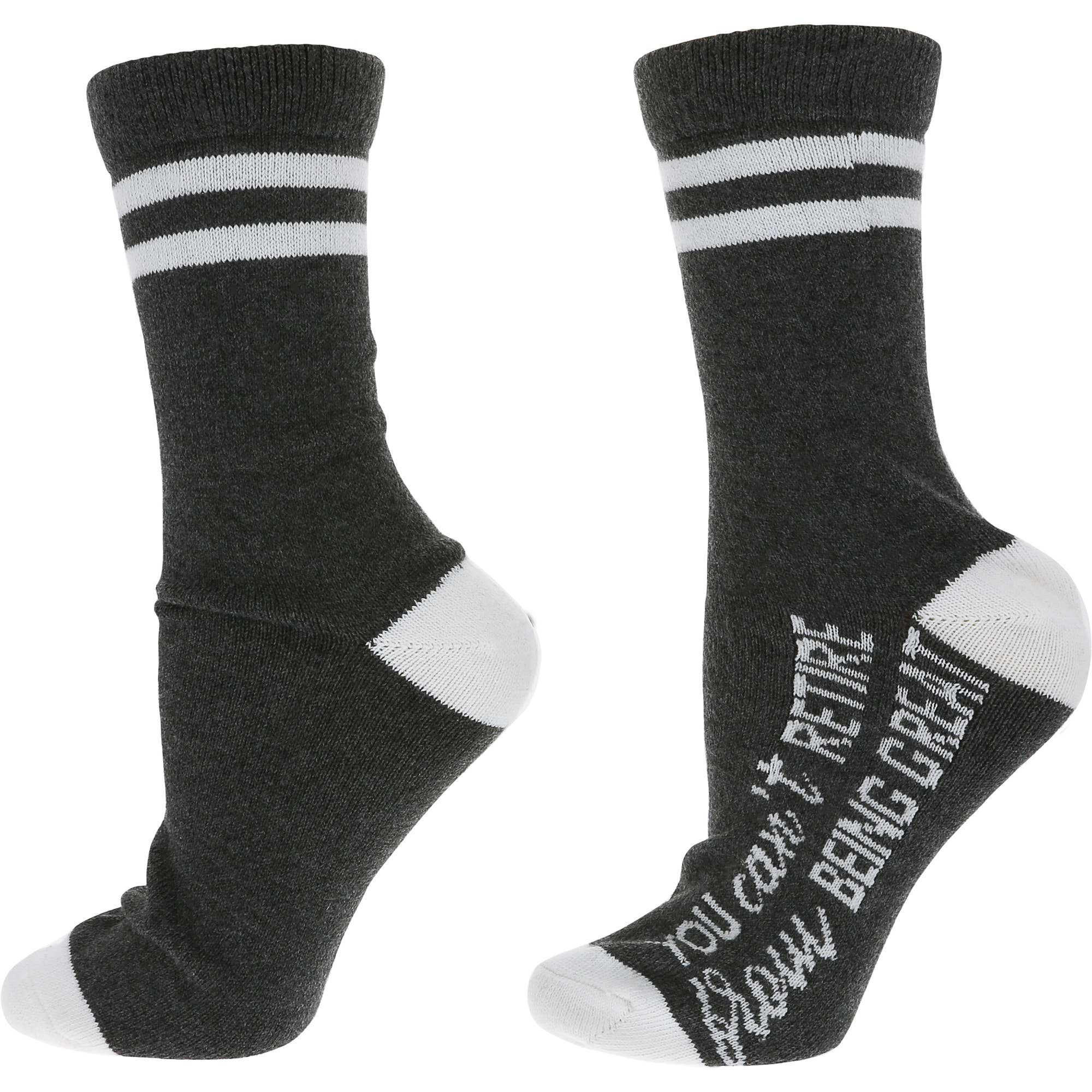 You Can't Retire - Crew Socks, Size S/M