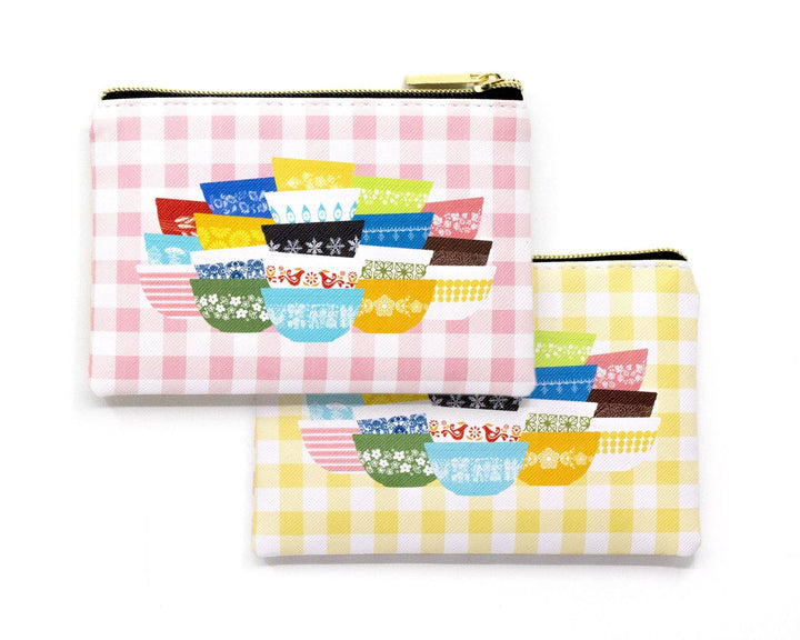 Pyrex-Inspired Zipper Pouch – Retro Zipper Bag