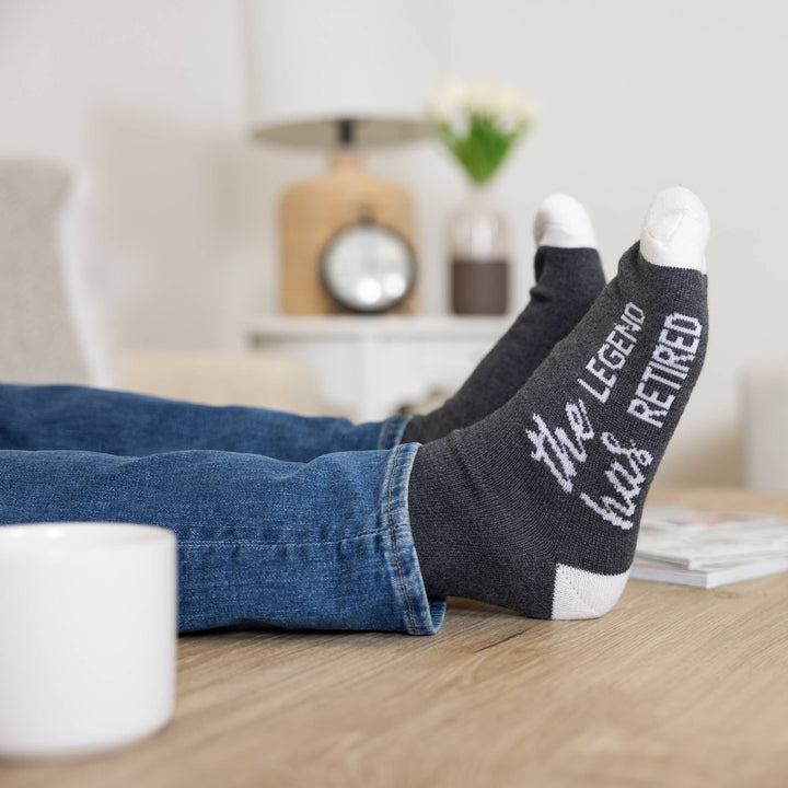 The Legend - Crew Socks, Size S/M