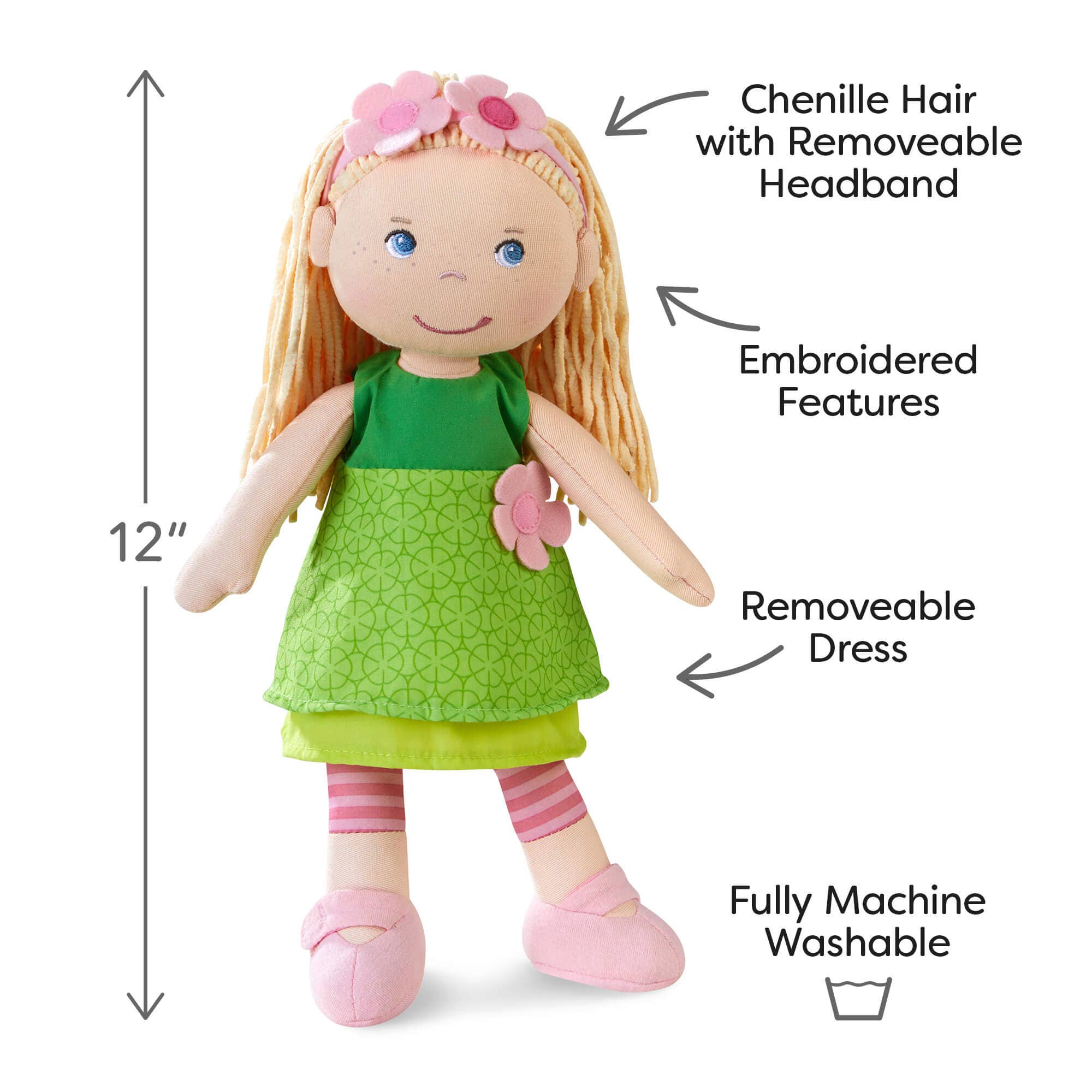 Mali 12" Soft Doll