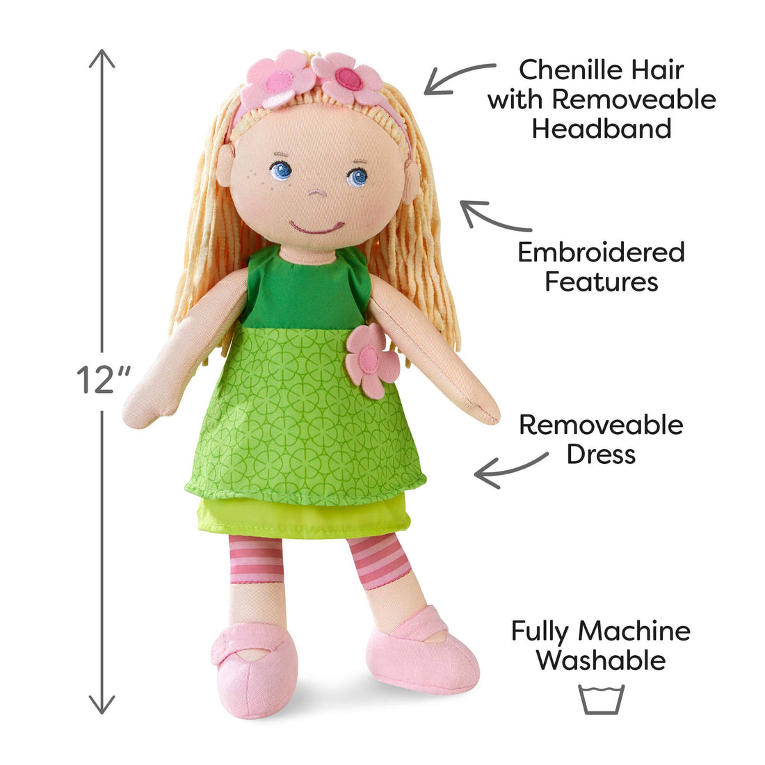Mali 12" Soft Doll