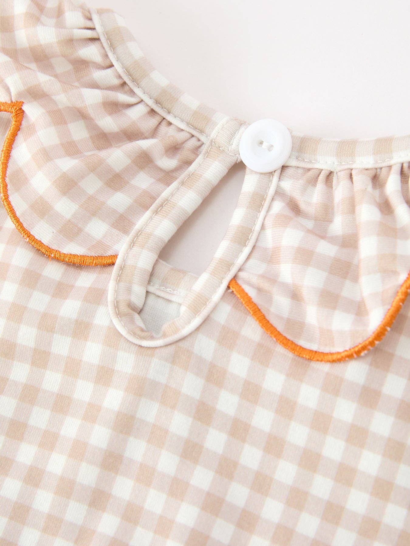 Thanksgiving Smocked Girls Dress