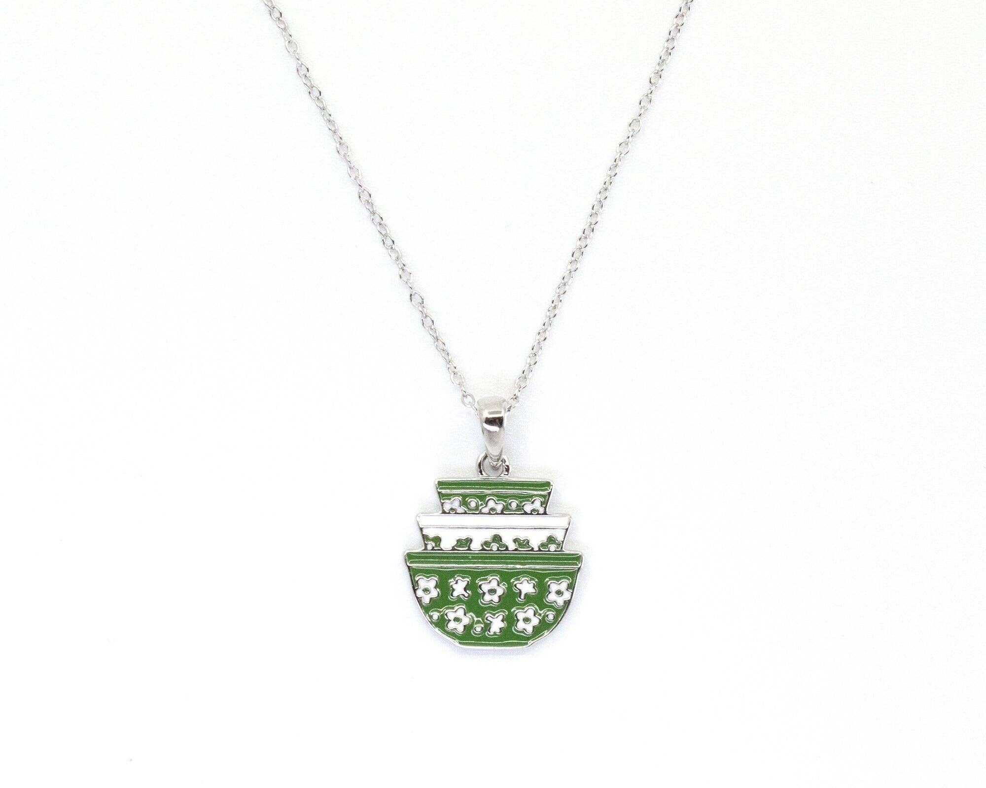 Spring Blossom Sterling Silver Necklace
