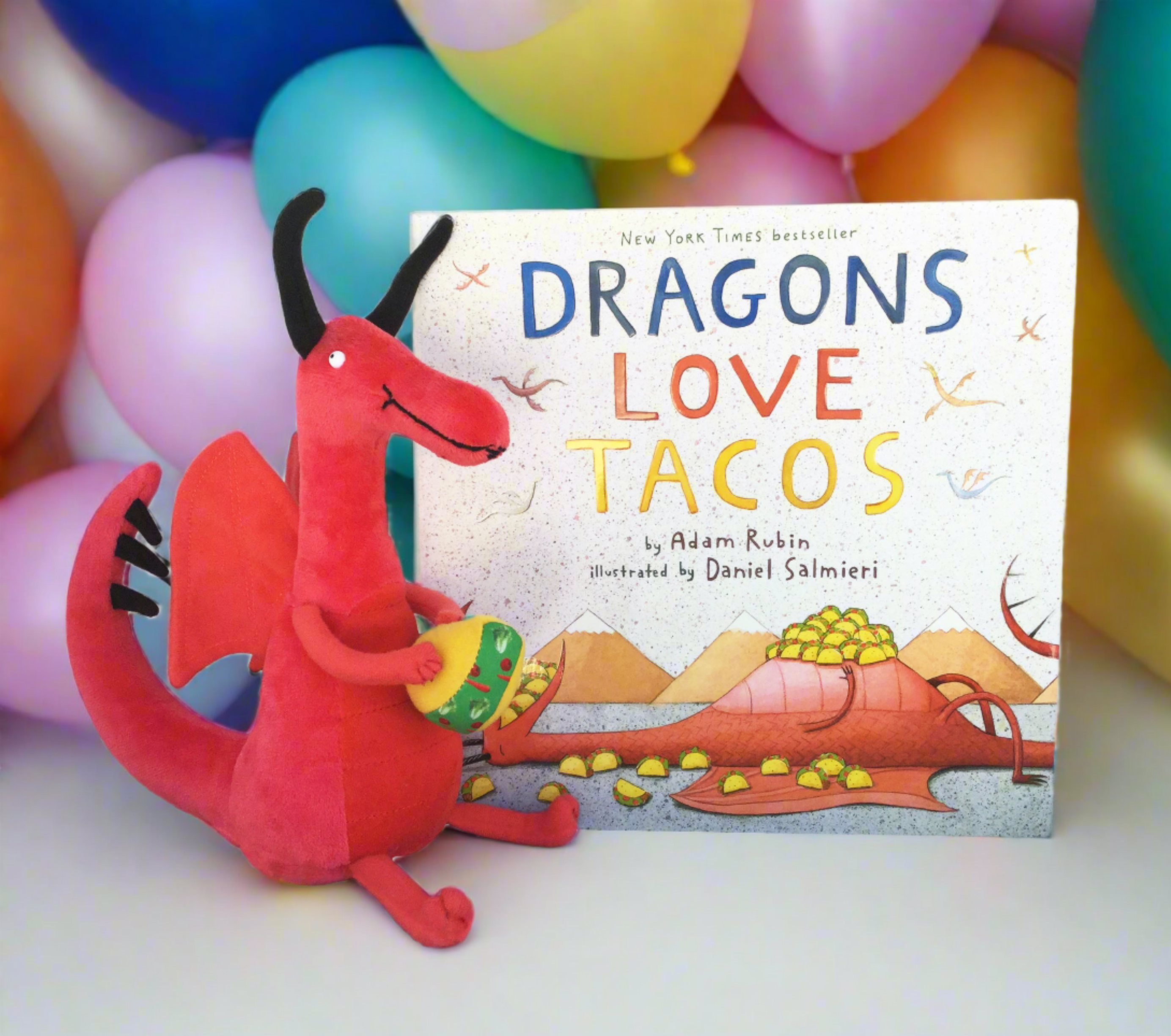 Dragons Love Tacos 10" Plush & Hardcover Book Set