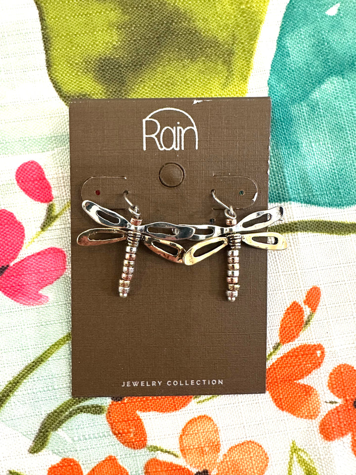 Rain Dragonfly Earrings