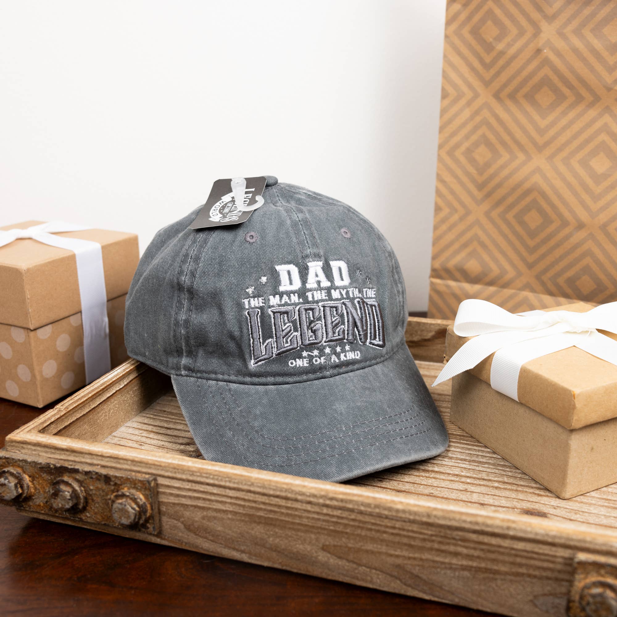 Dad - Dark Gray Washed Cotton Twill Hat