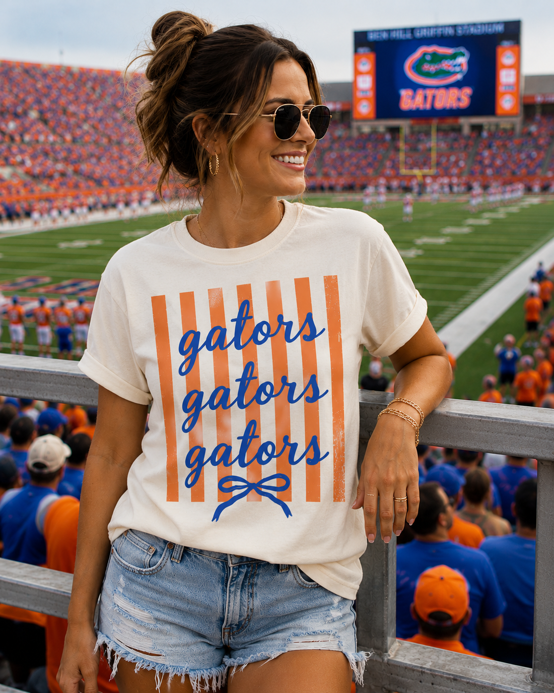 Gators Stripe Graphic Tee