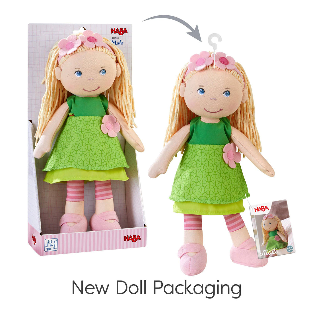 Mali 12" Soft Doll