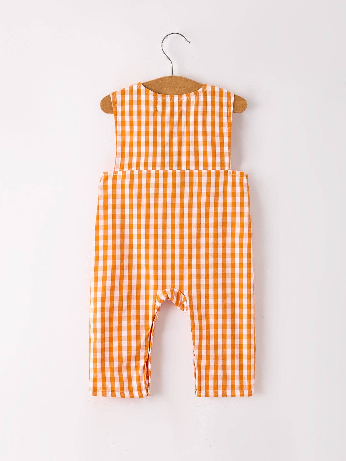 Fall Turkey Embroidered Romper for Baby Boys