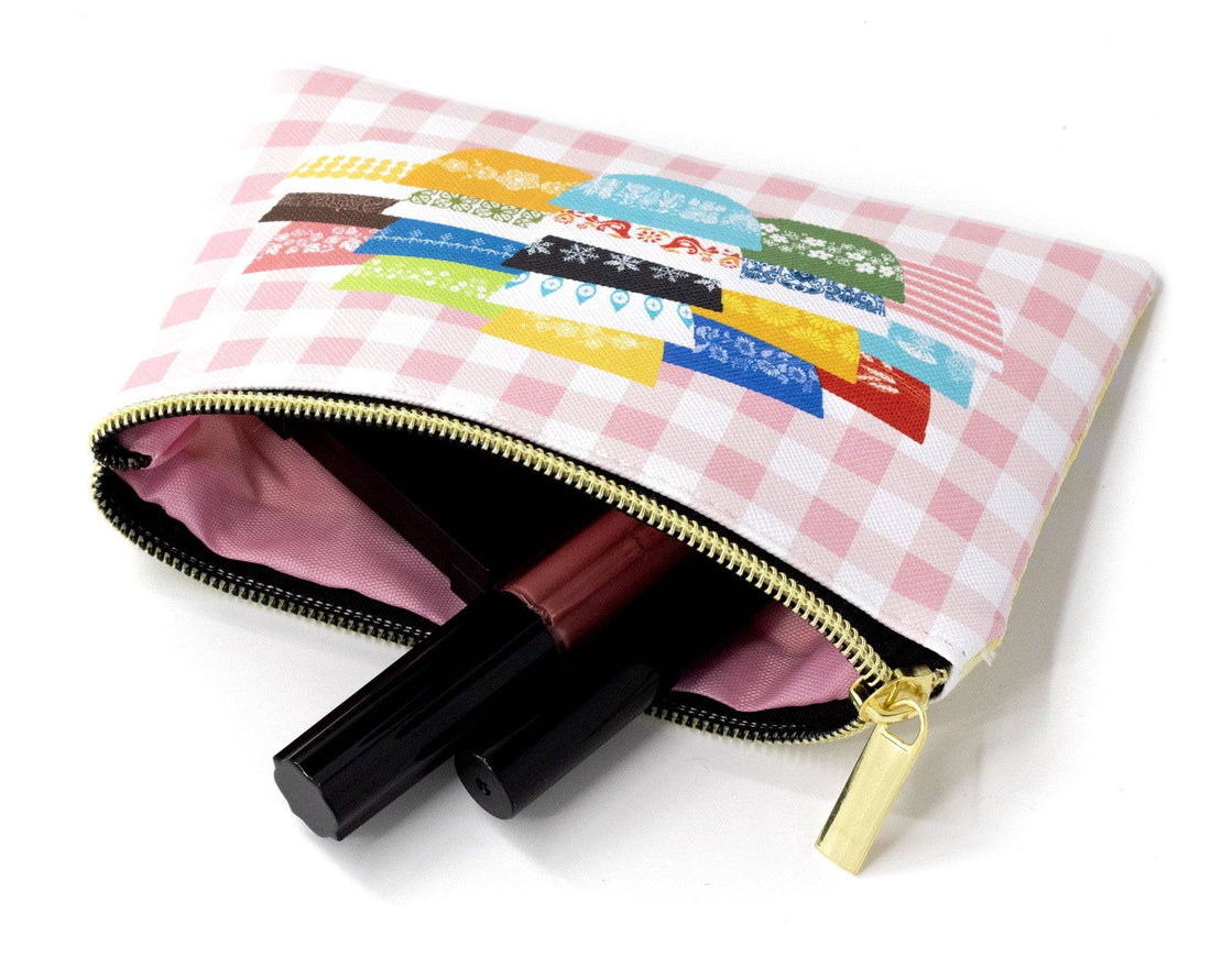 Pyrex-Inspired Zipper Pouch – Retro Zipper Bag