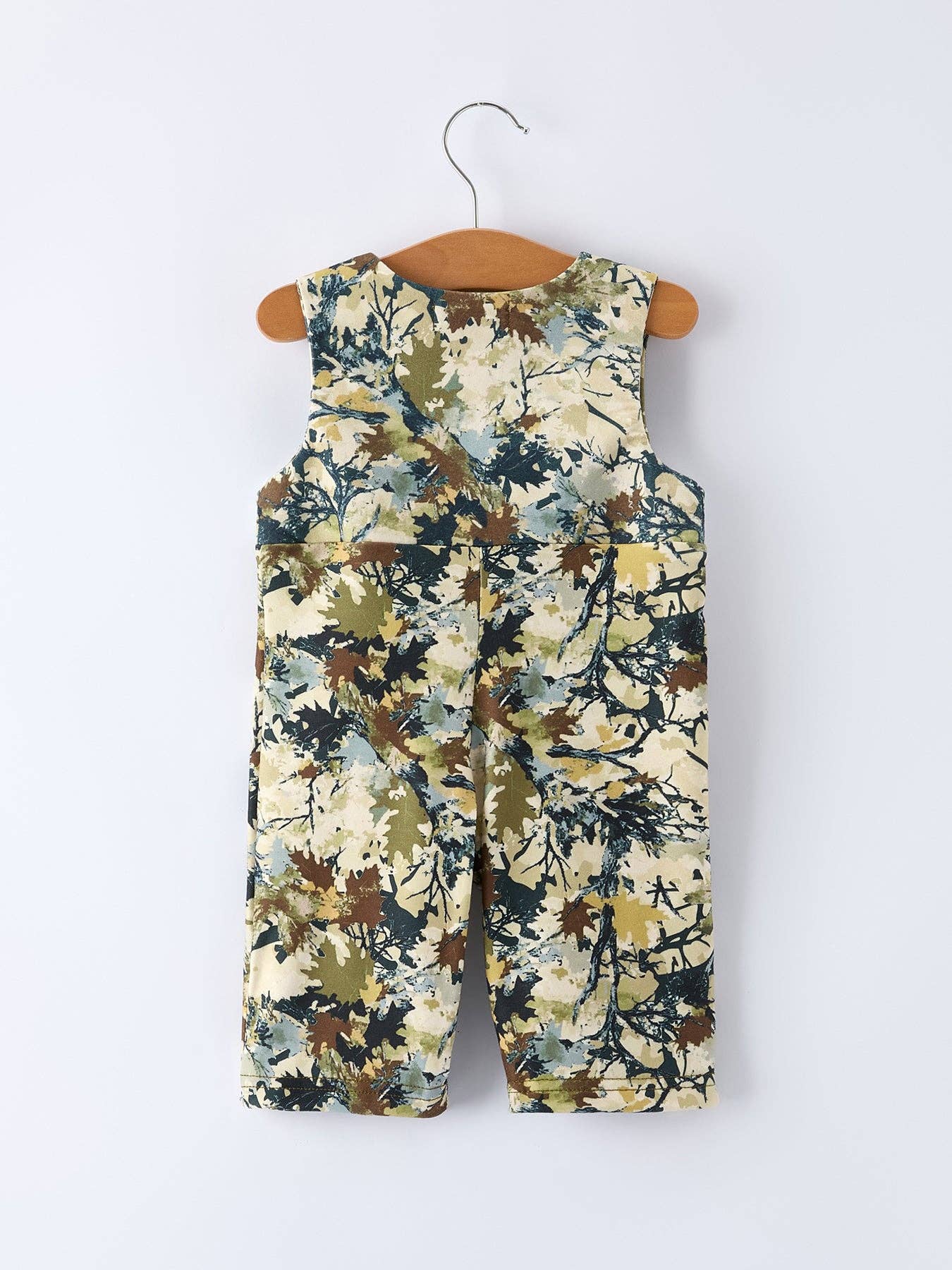 Camo Duck Smocked Romper