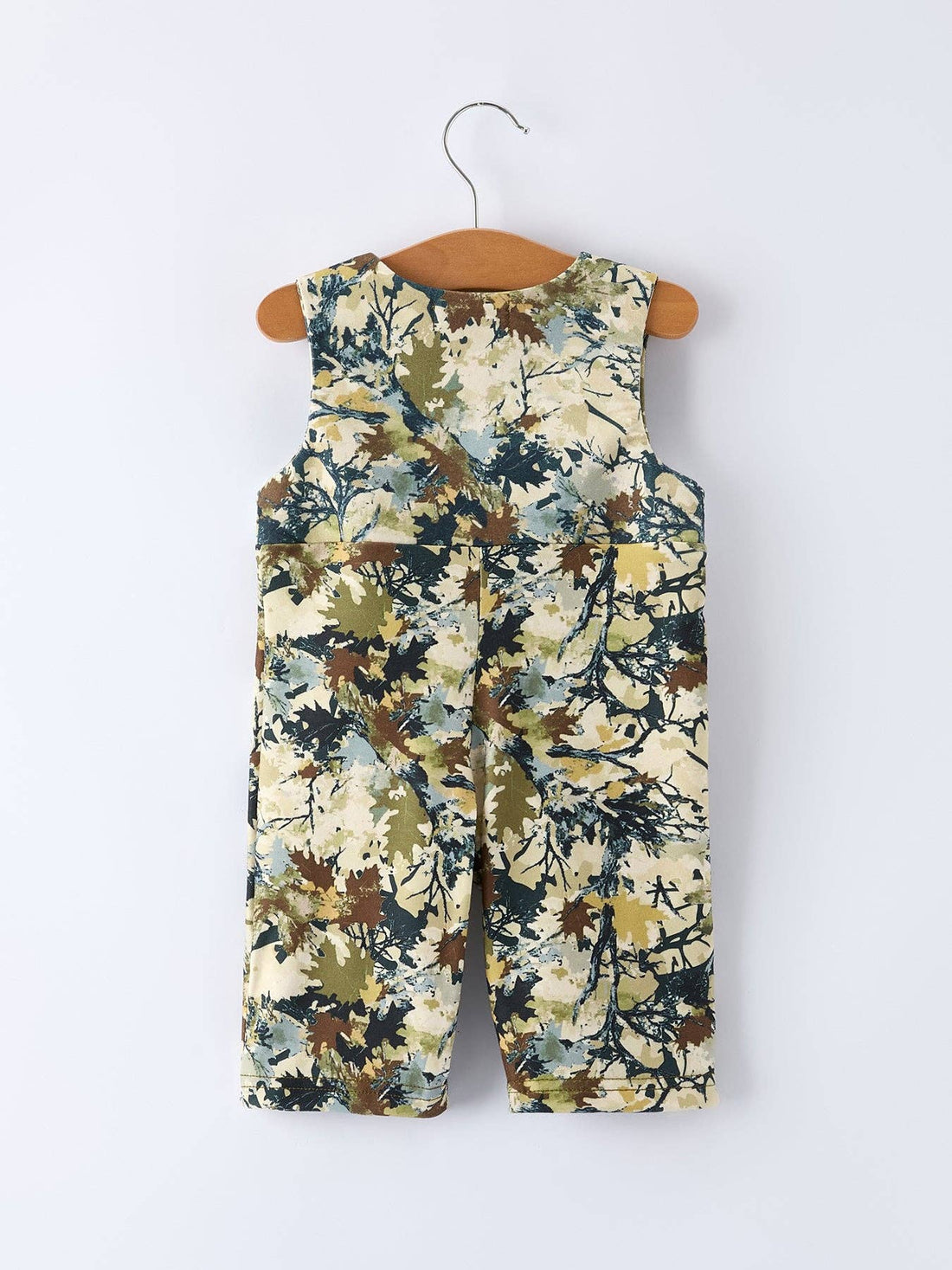 Camo Duck Smocked Romper