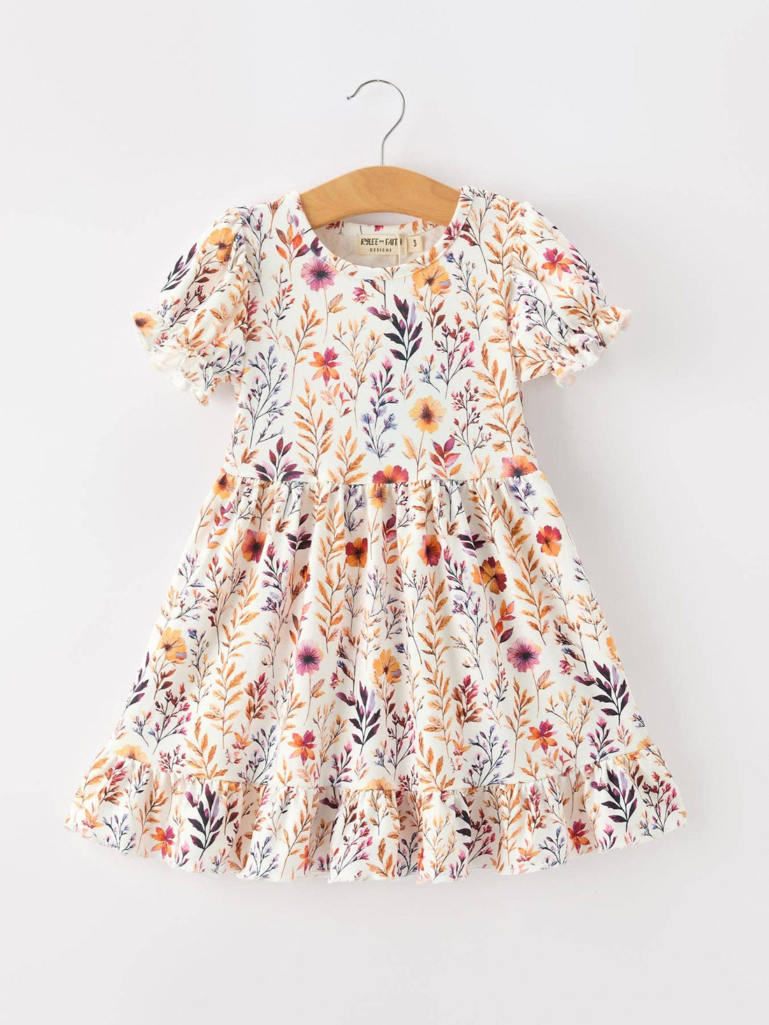 Fall Floral Dress