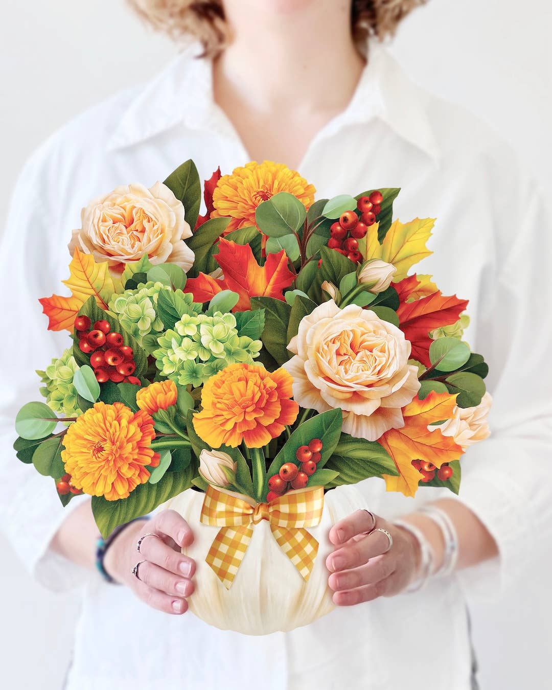 Pumpkin Spice  (8 Pop-up Greeting Cards)