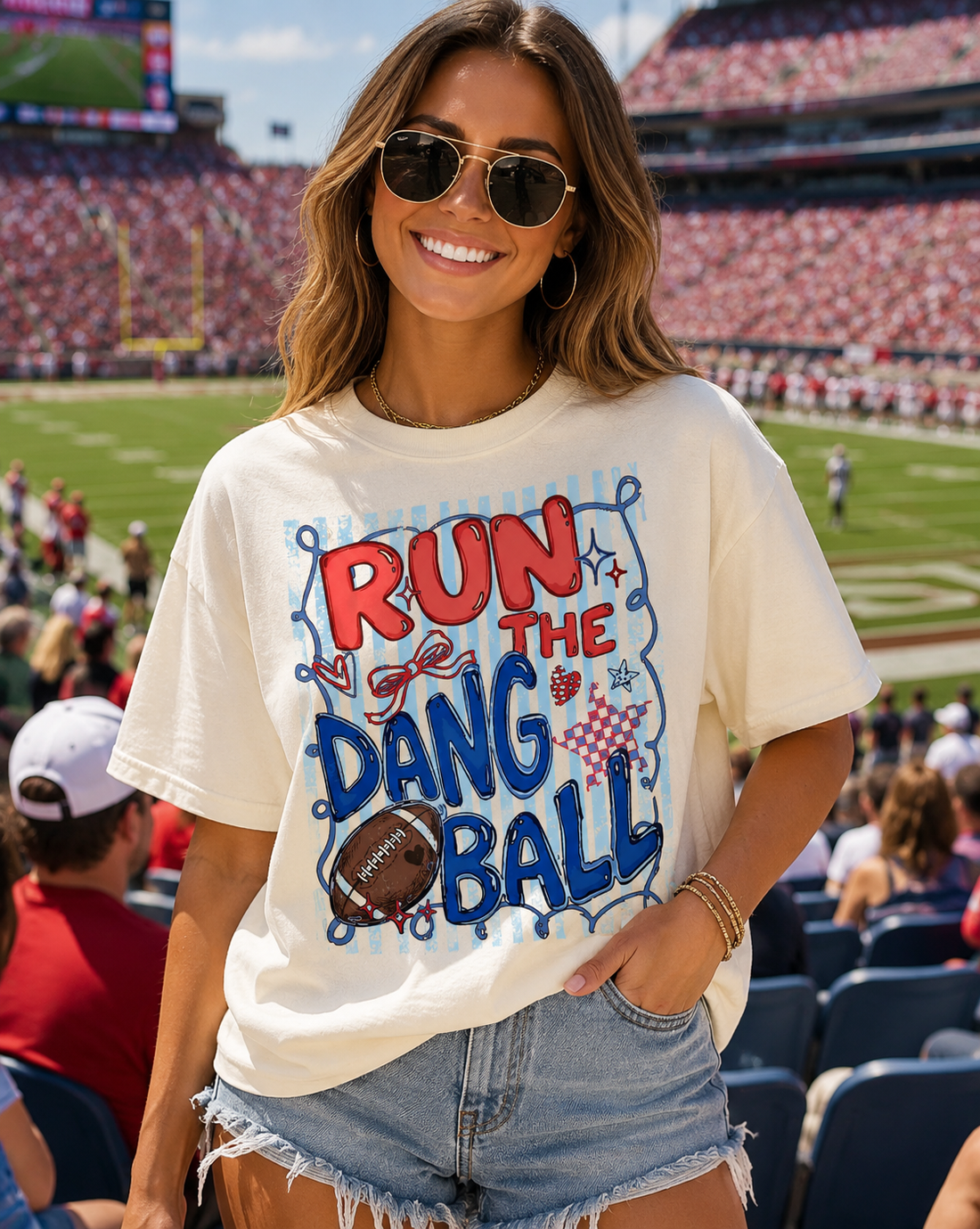 Run the Ball Graphic T-Shirt