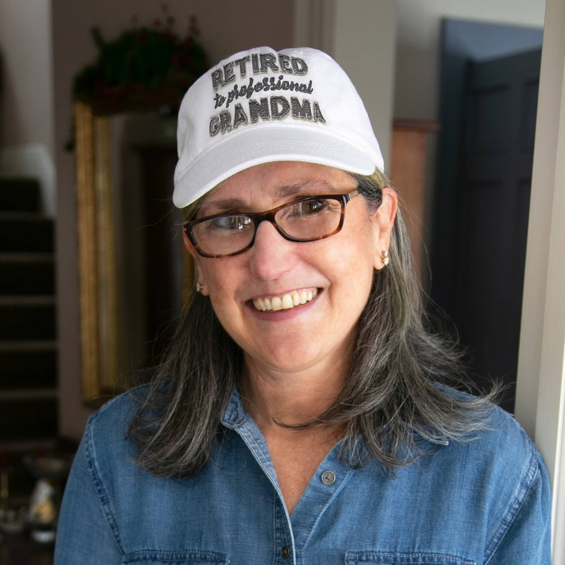 Professional Grandma - White Adjustable Hat