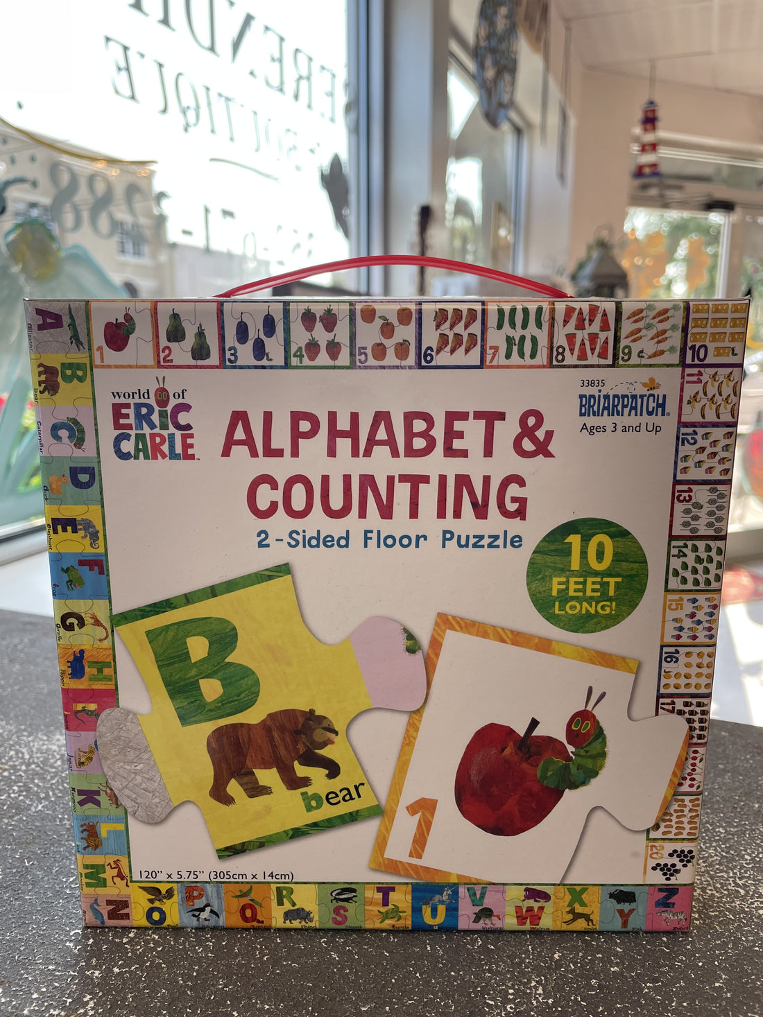 Alphabet & Counting 2-Sided Floor Puzzle