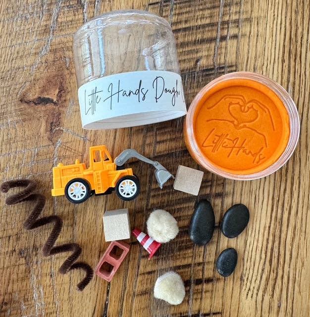 Construction Playdough To-Go Jar: Default Title