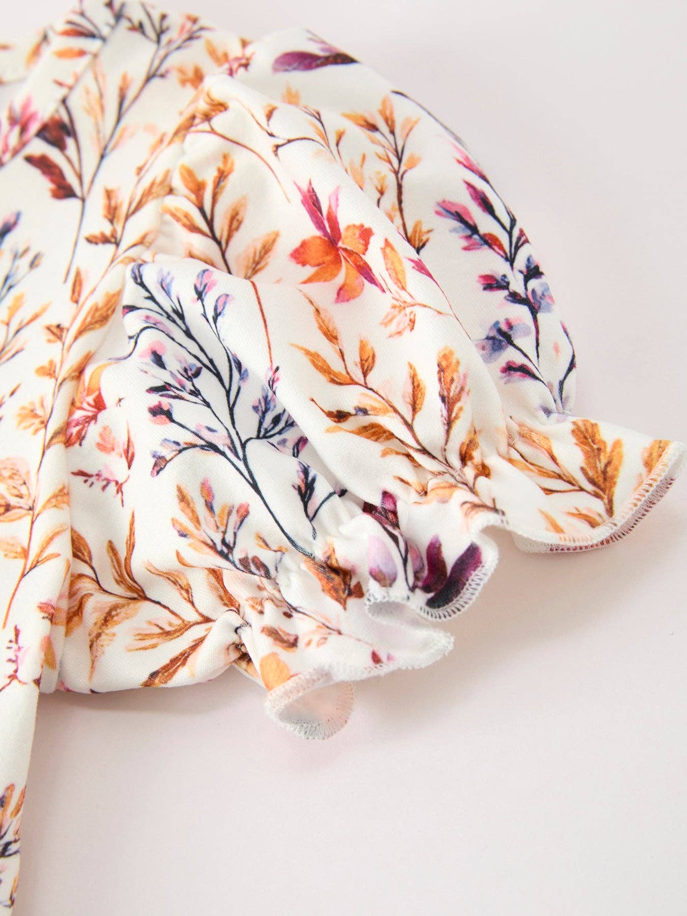 Fall Floral Dress