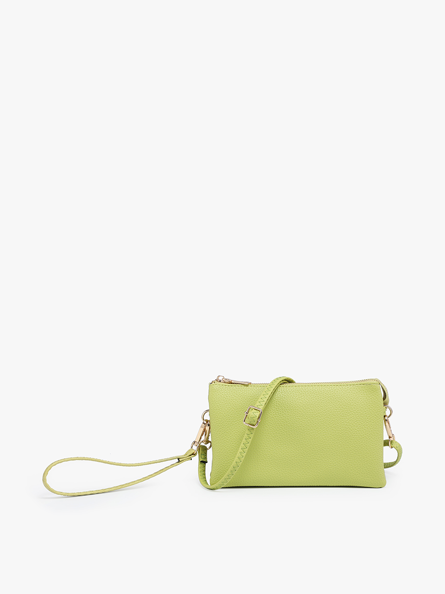 Riley Monogrammable 3 Compartment Crossbody/Wristlet