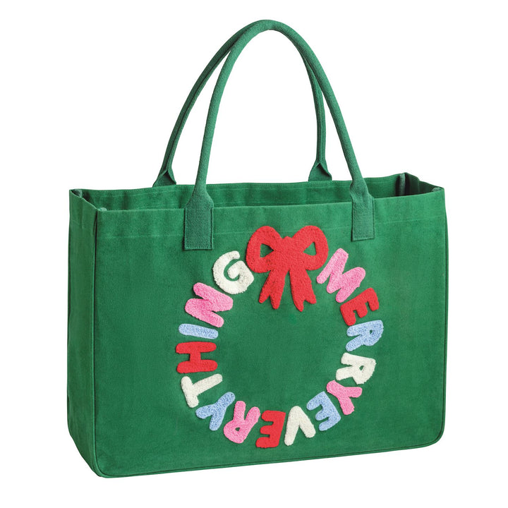 Merry Everything Bouclé Tote