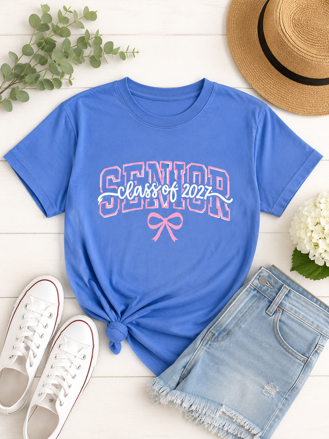 Senior 2027 Coquette Tee