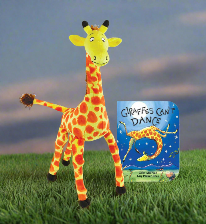 Giraffes Can't Dance 16" Plush & Board Book Set