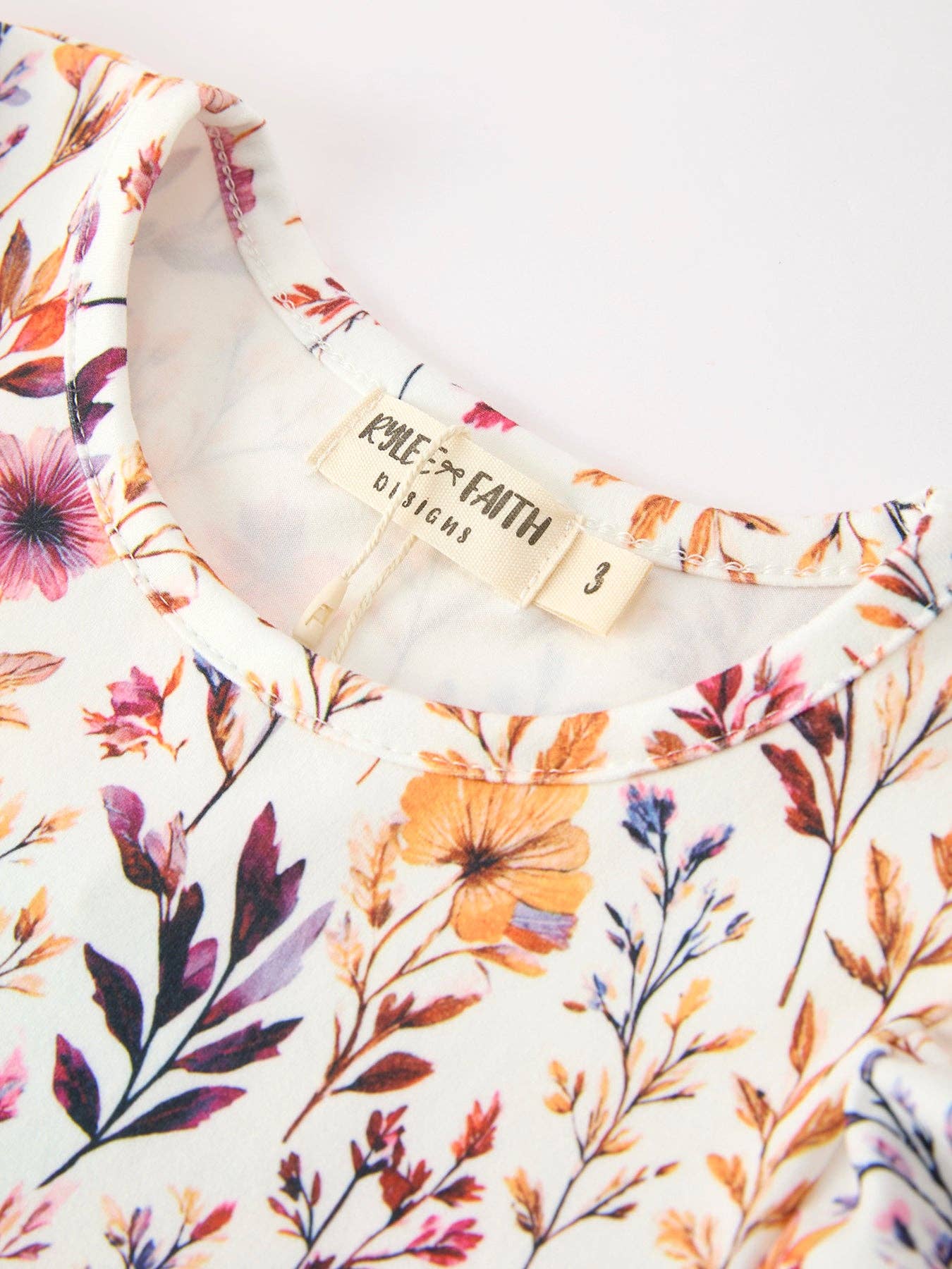 Fall Floral Dress