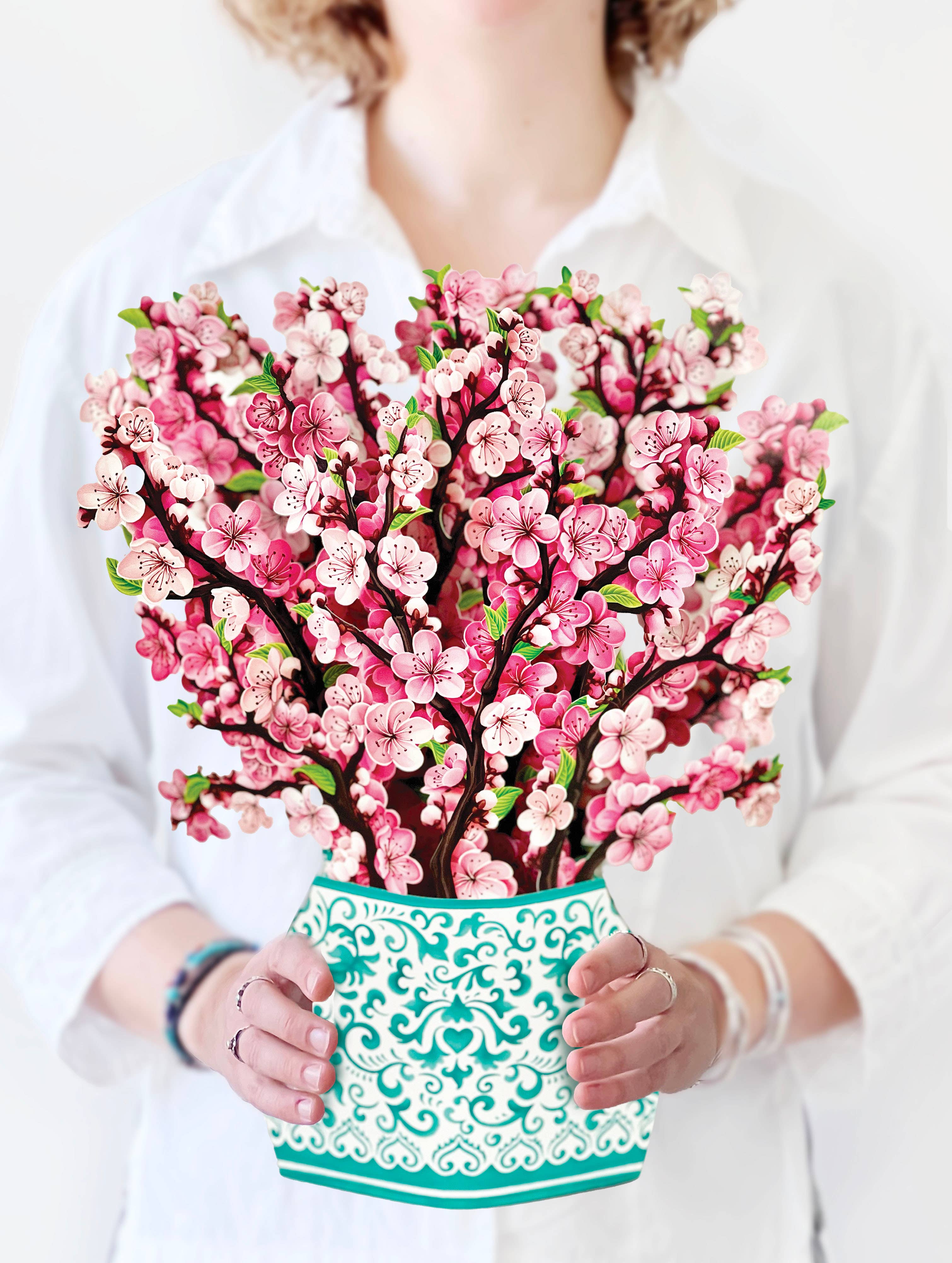 Cherry Blossom (8 Pop-up Greeting Cards)