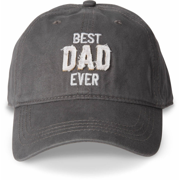 Best Dad - Dark Gray Adjustable Hat