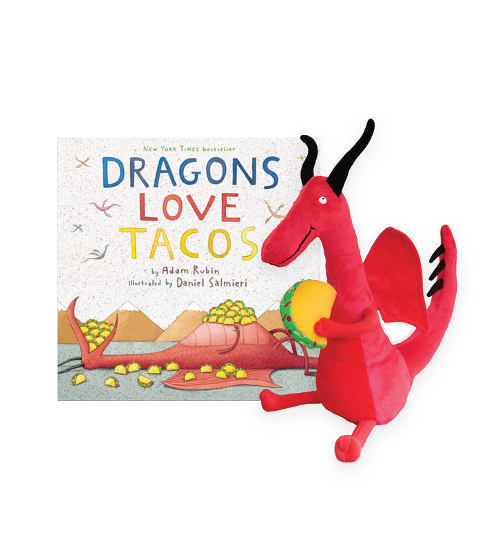 Dragons Love Tacos 10" Plush & Hardcover Book Set