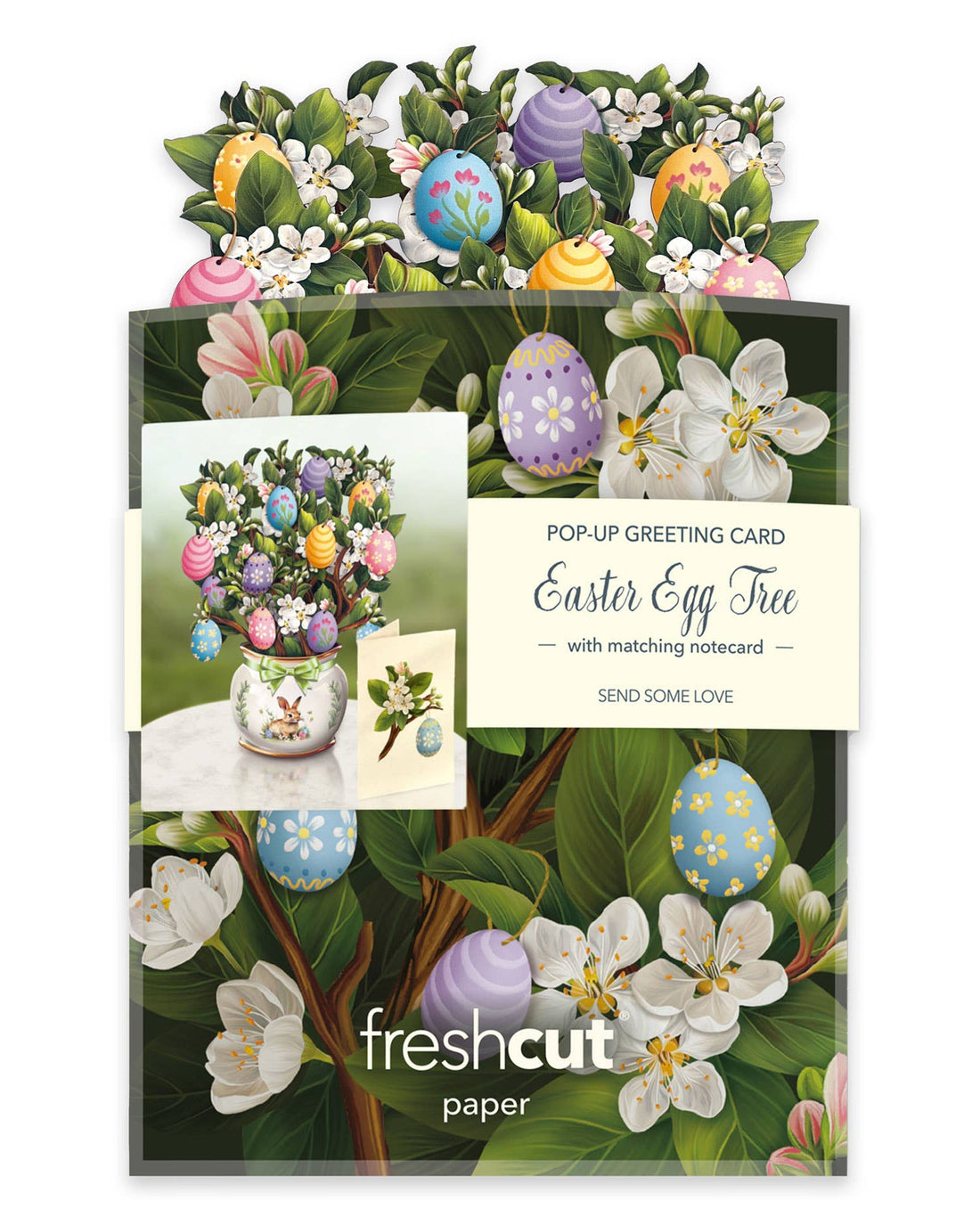 Mini Easter Egg Tree (10 Pop-up Greeting Cards)