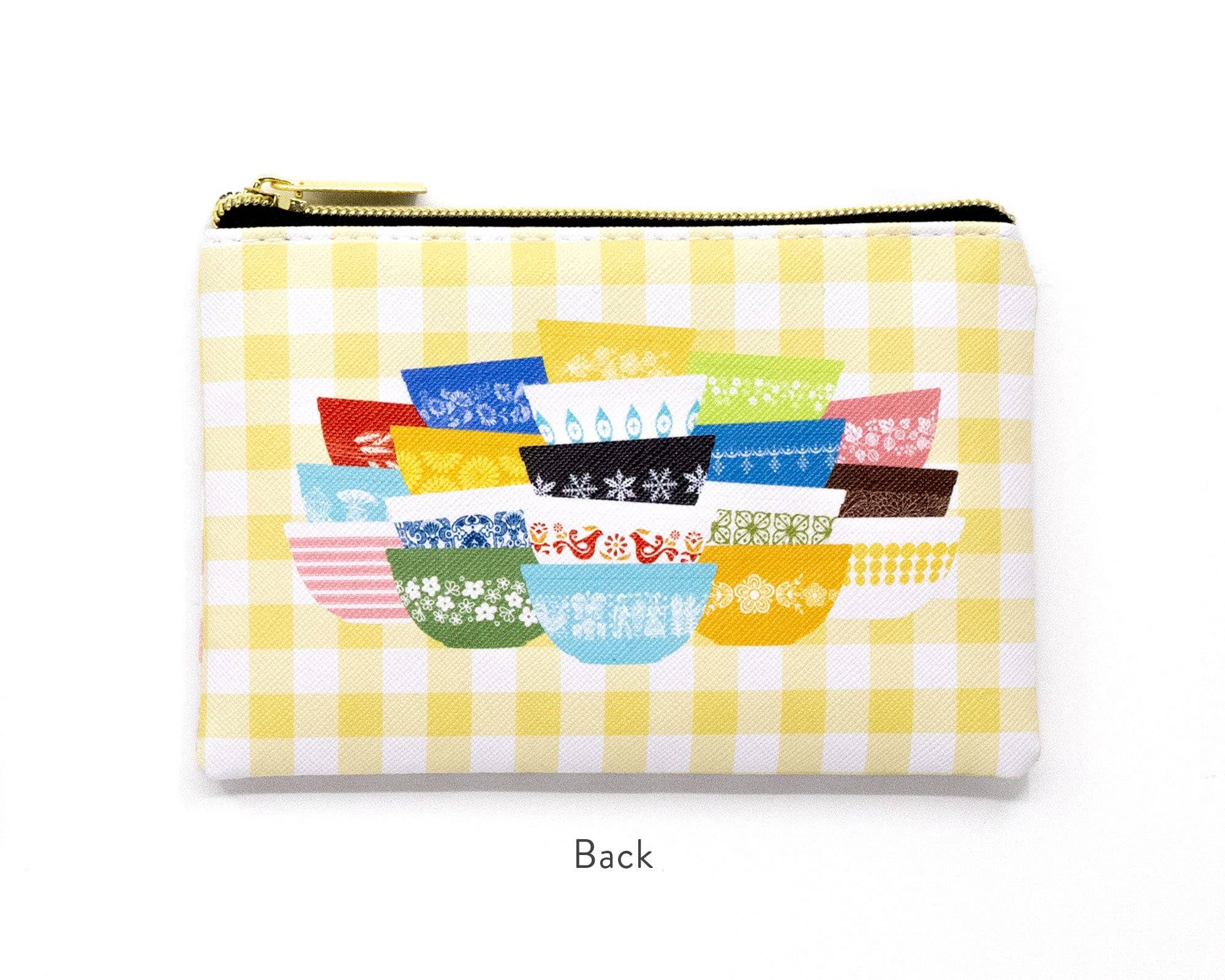 Pyrex-Inspired Zipper Pouch – Retro Zipper Bag