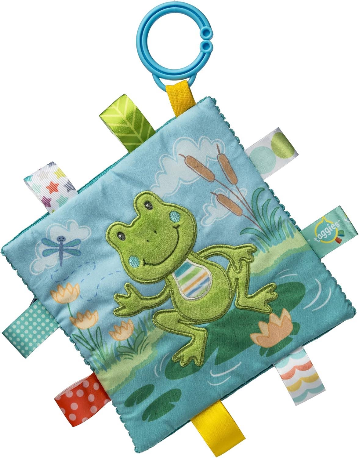 Taggies Peepers Frog Crinkle Me 