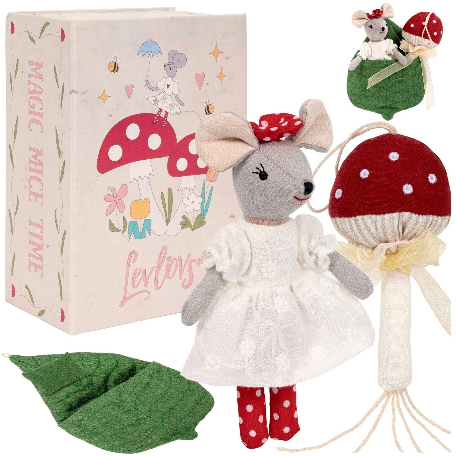 Mouse and the Mushroom Wonder Forest Set, Red