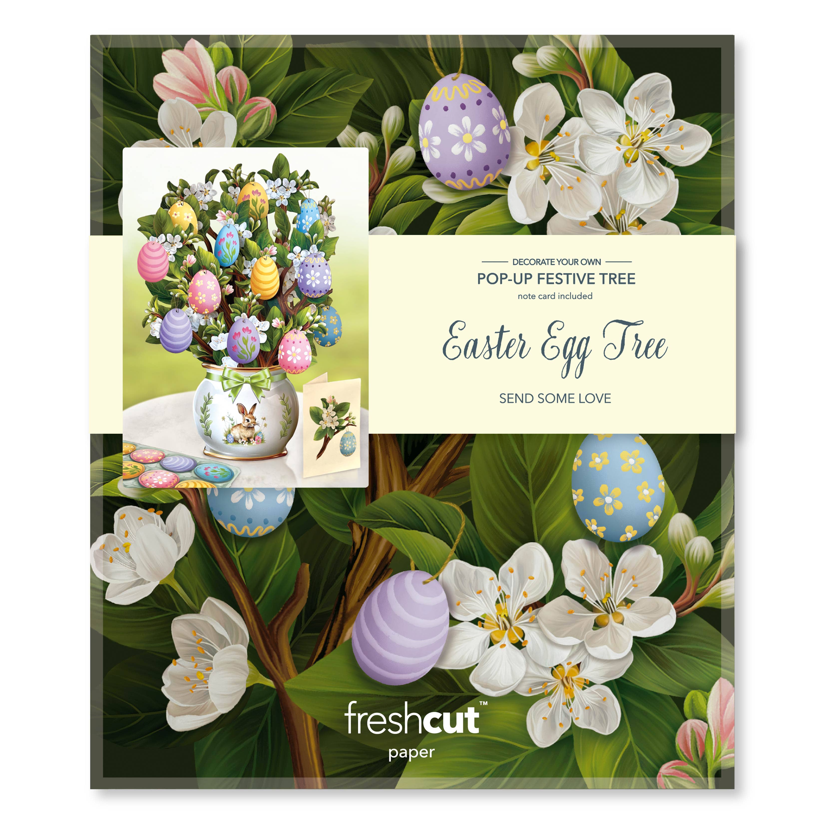Easter Egg Tree (8 Pop-up Greeting Cards)