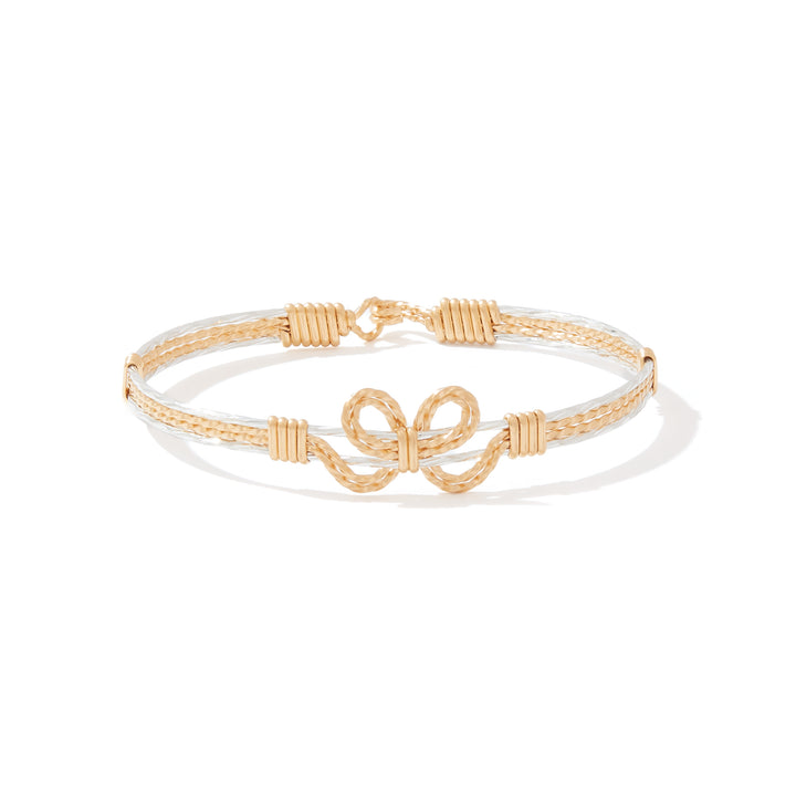 Ronaldo Silver and Gold All Wrapped Up Bracelet