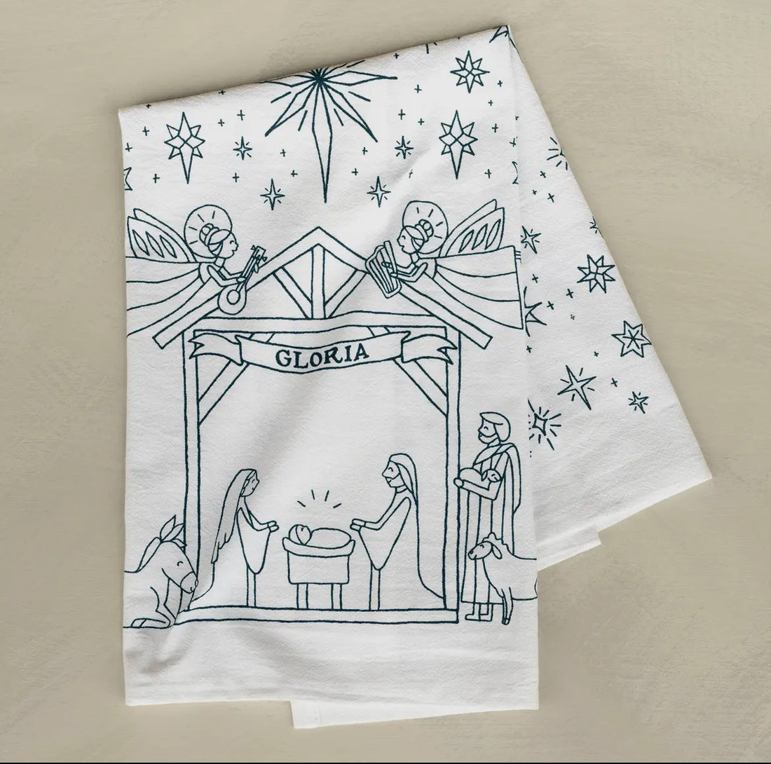 Gloria Tea Towel
