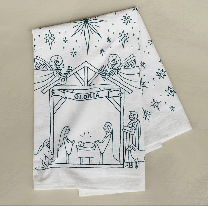 Gloria Tea Towel