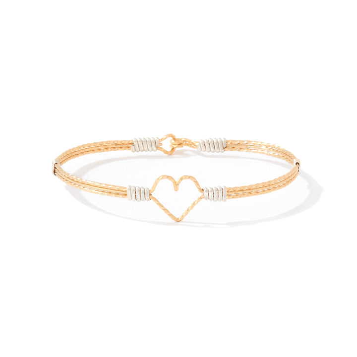 Ronaldo Silver and Gold I Am Cherished Bracelet