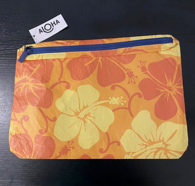 Aloha Bags Max Zippered Pouch in Hana Hou Orange Bang