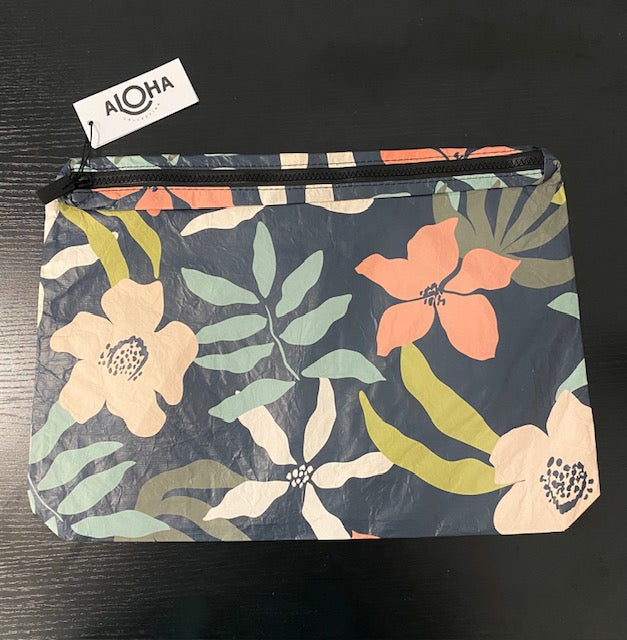 Aloha Bags Max Zippered Pouch in Flora Eve